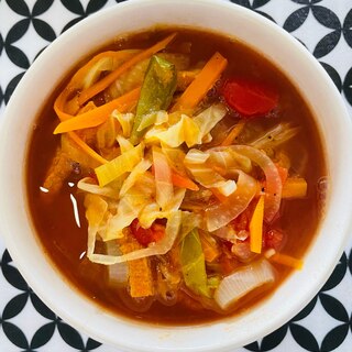 燃やせ！野菜たっぷり　脂肪燃焼スープ